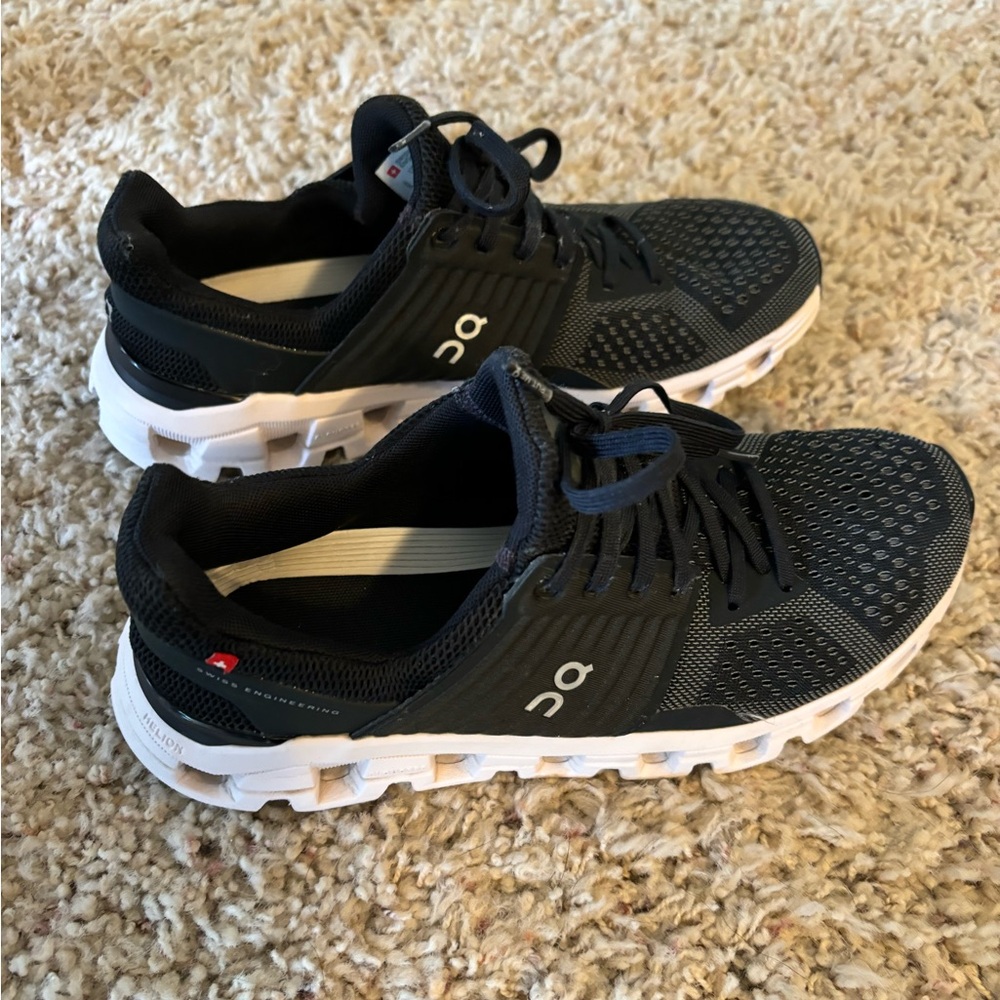 On Running Black Performance Sneakers